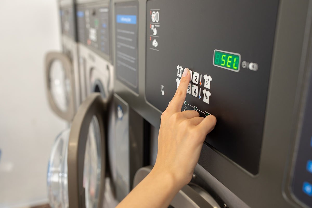 advanced technology commercial washing machine